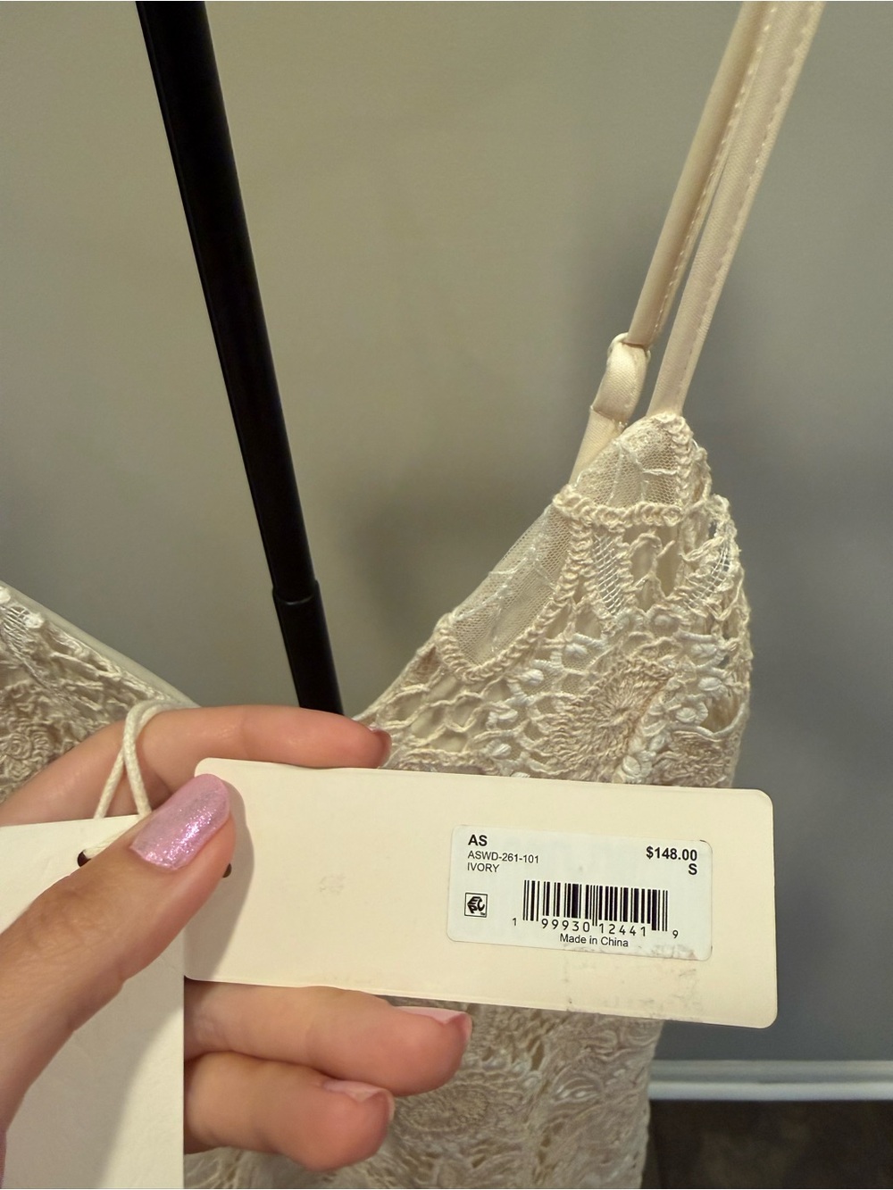 Altar'd State Cream Lace Maxi Slip Dress - Picture 6 of 7